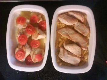 HAUPTSPEISE: Zweierlei mit Huhn und Pute - Rezept