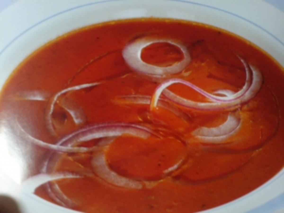 Schnelle Tomatensuppe - Rezept