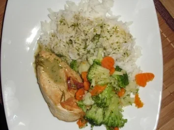 Hähnchen mit Reis - Rezept