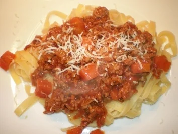 Rezept: Nudeln mit Ragout Nudeln mit Ragout - Rezept