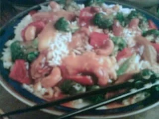 Rezept: Geschnetzeltes mit Broccoli und Paprika Geschnetzeltes mit Broccoli und Paprika - Rezept