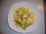 Kikis Lachs-Gurken-Pfanne "light" - Rezept