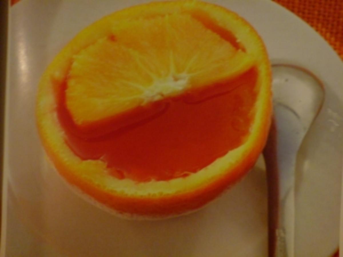 Campari Orangen Sorbet - Rezept