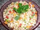 Griechischer Bohnensalat - Rezept
