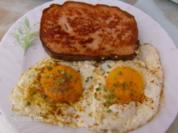 Leberkäse mit Ei - Rezept