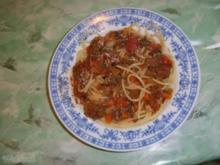 Spagetti Alla Bolognese - Rezept