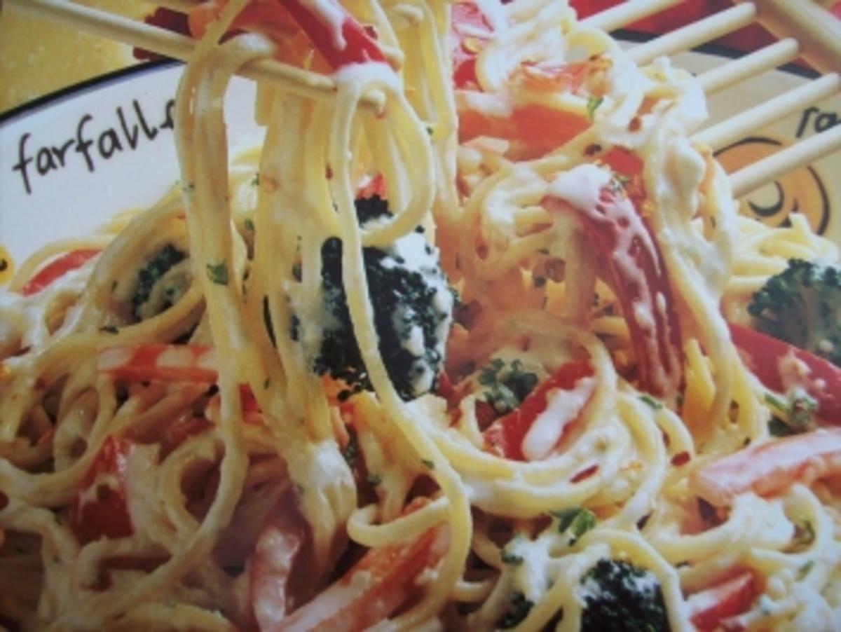 Spaghetti Primavera - Rezept
