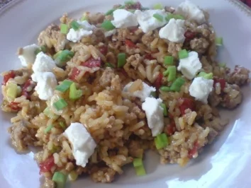 Rezept: Griechische Hirtenpfanne Griechische Hirtenpfanne - Rezept