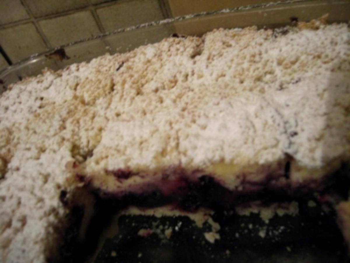 Kuchen: Streusel-Käsekuchen mit Obst - Rezept Gesendet von nadja_1982