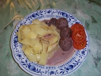 wilde Hackbällchen (Rinderhack nach Wildart) - Rezept