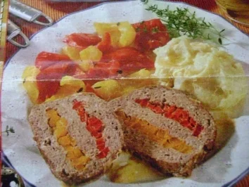 Rezept: Paprika- Hackbraten Paprika- Hackbraten - Rezept