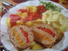 Paprika- Hackbraten - Rezept