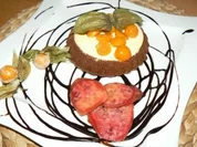 exotisches Obsttörtchen mit Physalis - Rezept