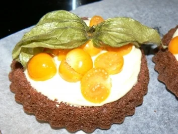 exotisches Obsttörtchen mit Physalis - Rezept - Bild Nr. 3