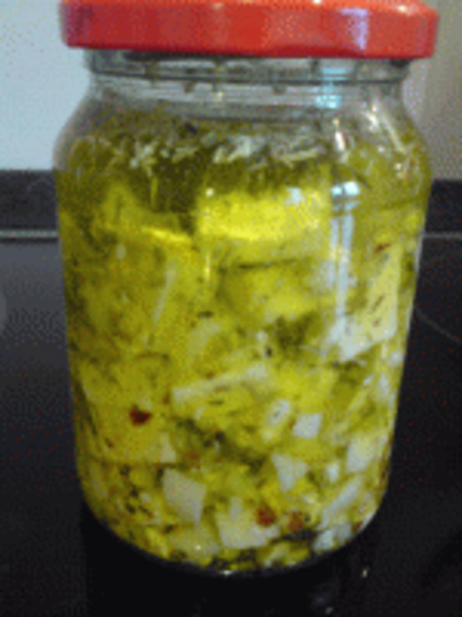Fetakäse eingelegt - Rezept mit Bild - kochbar.de