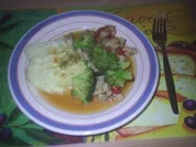 Geflügel - Hähnchen-Broccoli-Pfanne - Rezept