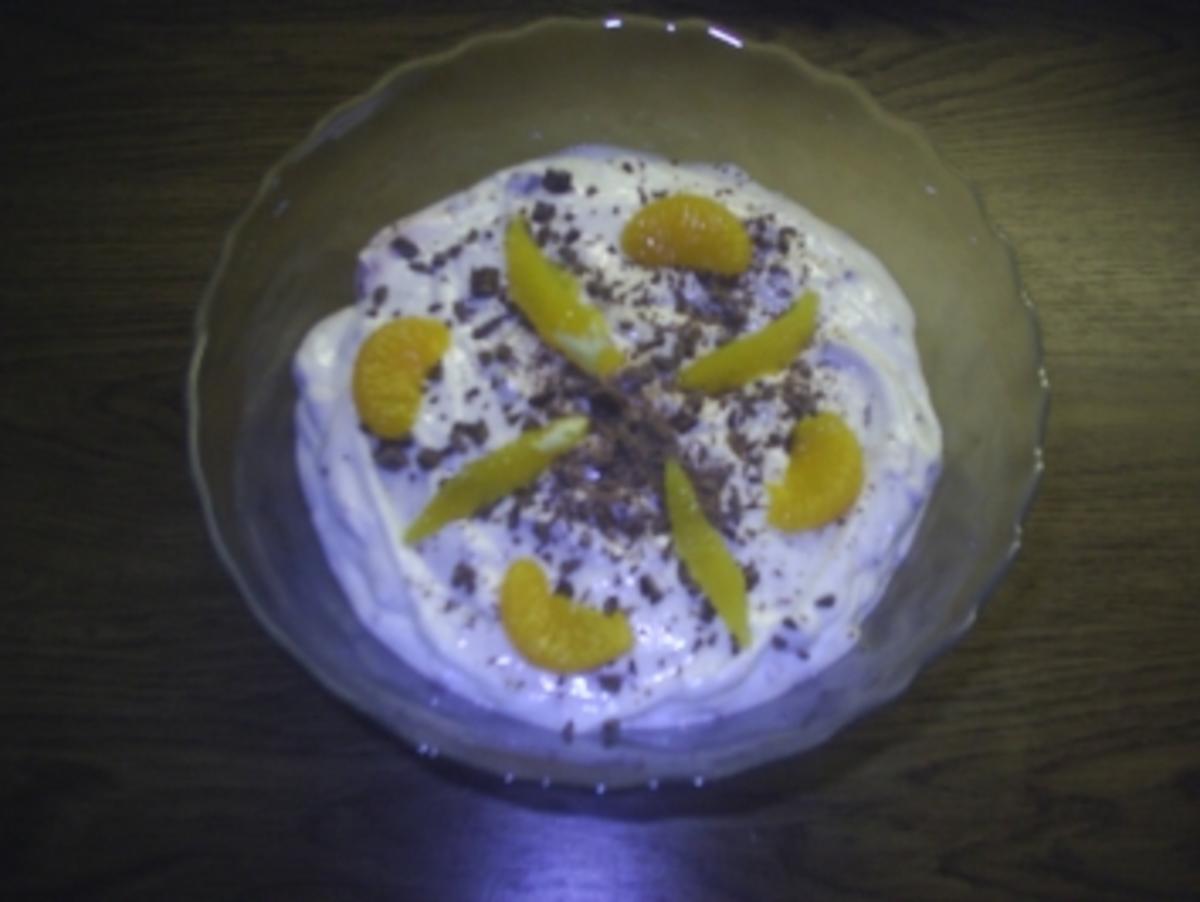 Bilder für Dessert - Orangen-Quarkspeise - Rezept