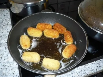 Kartoffelkroketten ganz einfach - Rezept