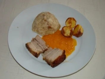 Rezept: Knupsriger Schweinebauch Knupsriger Schweinebauch - Rezept