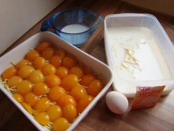 Rezept: Nudelgericht - Aprikosen - Nudelauflauf - süss Bild Nr. 3 Nudelgericht - Aprikosen - Nudelauflauf - süss - Rezept - Bild Nr. 3