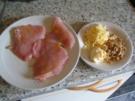 Putenschnitzel mit Käse-Walnußkruste - Rezept