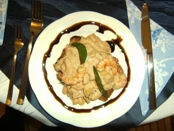 Hummer- oder Krabbencocktail - Rezept