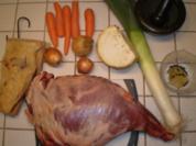 Alwins Wildschweinkeule (Frischling) naturell - Rezept