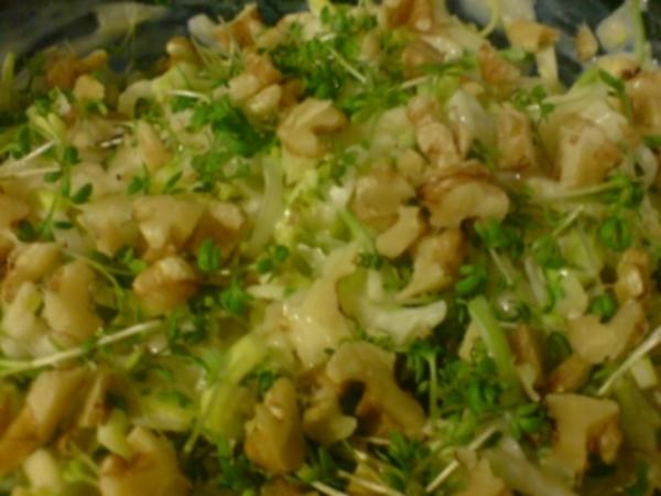 Apfel-Porree-Salat, pikant - Rezept mit Bild - kochbar.de