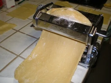 Cannelloni aus selbst gemachtem Nudelteig - Rezept