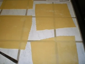 Cannelloni aus selbst gemachtem Nudelteig - Rezept