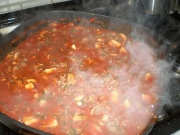 Cannelloni aus selbst gemachtem Nudelteig - Rezept