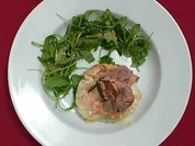 Gefüllter Filoteig mit Ziegenkäse und Porree - Rezept