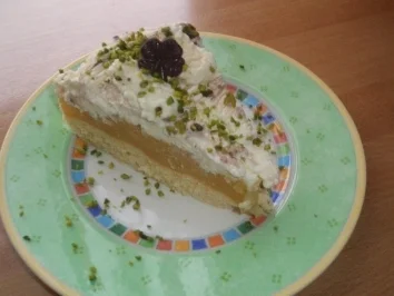 Rezept: Mascarpone-Apfelfrucht-Sahne-Torte Mascarpone-Apfelfrucht-Sahne-Torte - Rezept