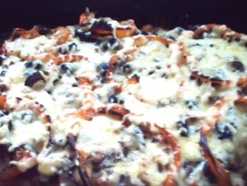 Hackauflauf  -  Pizza-Style - Rezept