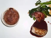 Kaninchen an Schokolade mit Kartoffel-Haselnuss-Soufflee - Rezept