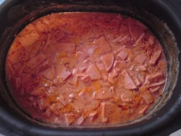 Rezept: Paprika Fleischwurst Topf Paprika Fleischwurst Topf - Rezept