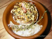 Gefüllte Riesen Champignons a la "Gerrie" - Rezept