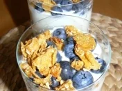 Rezept: Schnelles Heidelbeerdessert - nicht nur für kleine Naschkatzen Schnelles Heidelbeerdessert - nicht nur für kleine Naschkatzen - Rezept