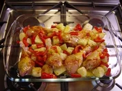 Hühnerbeine aus dem Ofen - Rezept