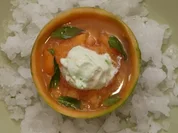 Melonen-Gazpacho mit Limetten-Mascarpone-Eis (Lory Glory) - Rezept