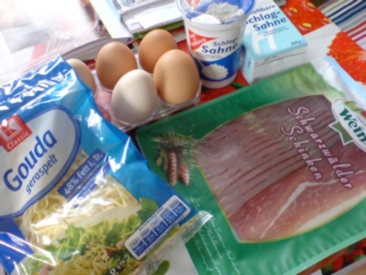 Bilder für Quiche Lorraine mit Blätterteig - Rezept