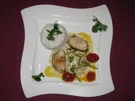 Limonenhuhn mit Kokosreis - Rezept