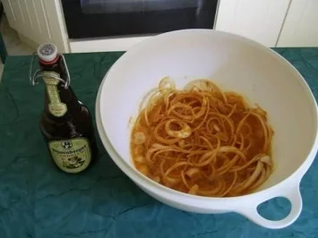 Rezept: Thüringer (Bornsenf)-Marinade für Rostbrätel Thüringer (Bornsenf)-Marinade für Rostbrätel - Rezept