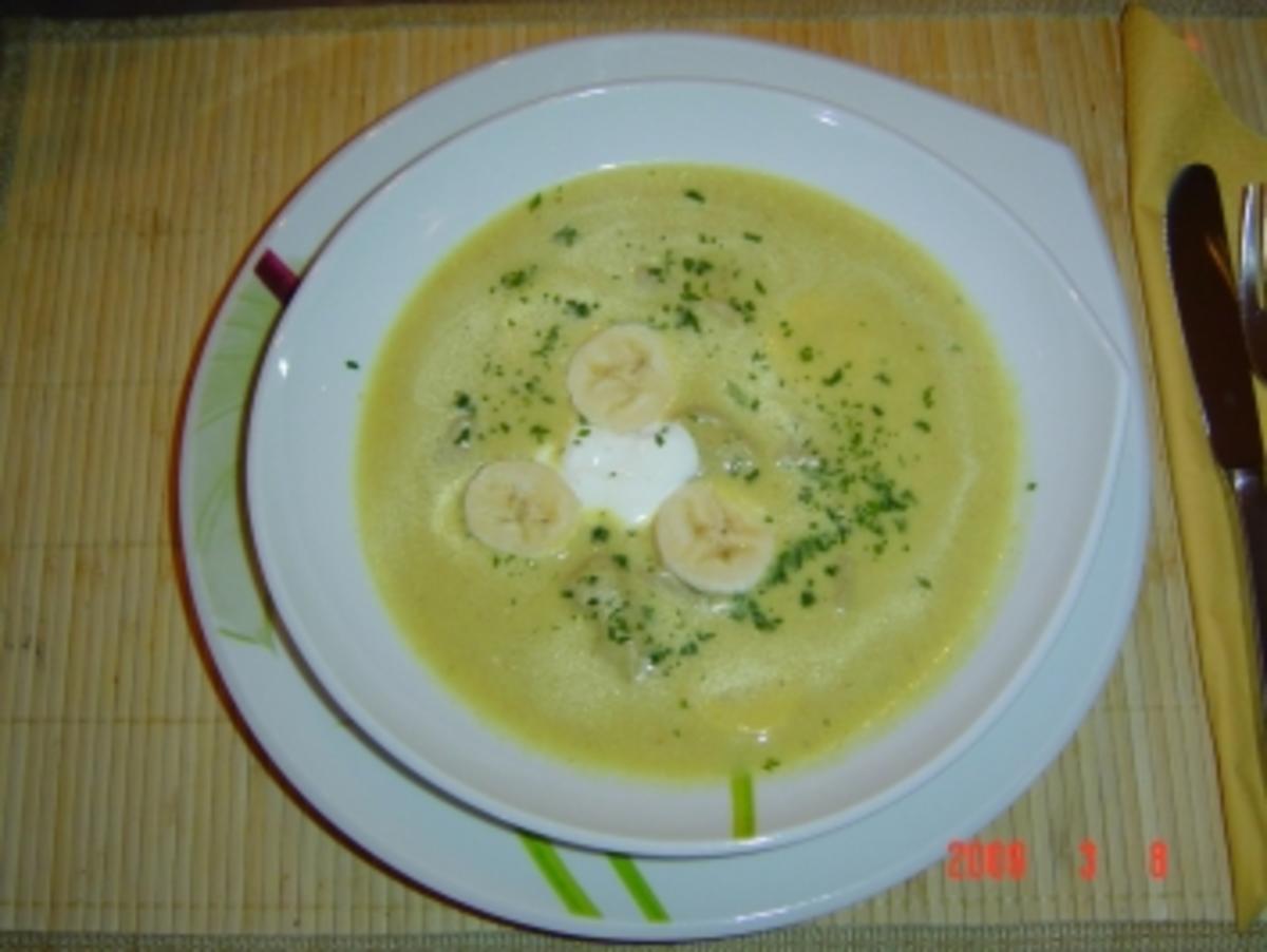 Curry-Rahm-Suppe - Rezept