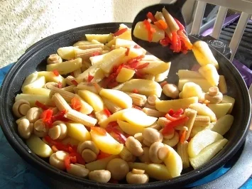 Kartoffelpfanne "China Art" - Rezept