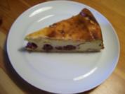 Käsekuchen mit Kirsch - Rezept