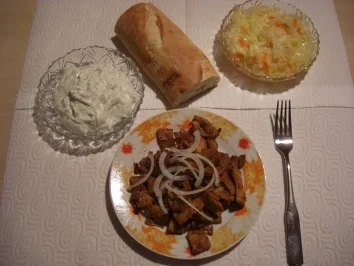 Rezept: Gyros "Metaxa" *Griechenland Gyros "Metaxa" *Griechenland - Rezept