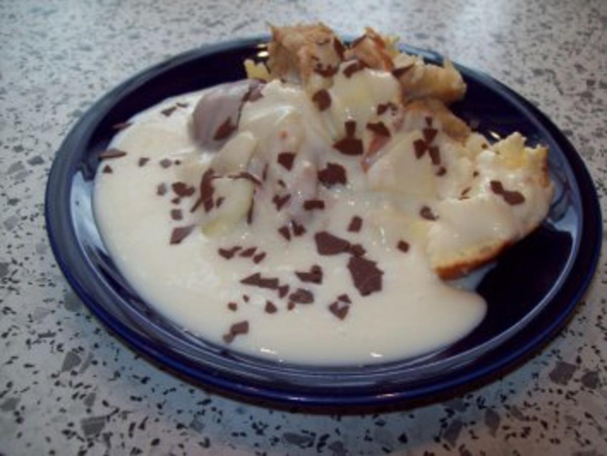 Apfelauflauf mit Zwieback und Milch - Rezept mit Bild - kochbar.de