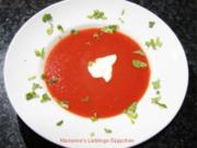 Schnelles Tomaten-Süppchen - Rezept