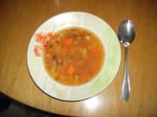 Minestrone ( Deftige Suppe ) - Rezept